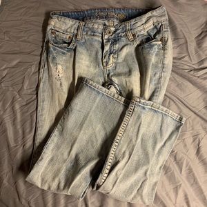American Eagle AEO unique straight vintage jeans